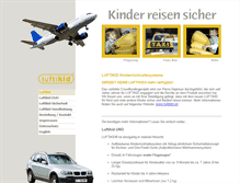 Tablet Screenshot of luftikid.eu